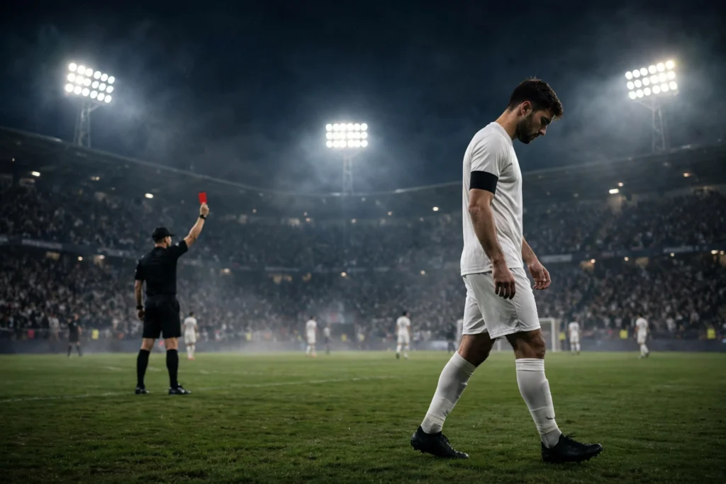 فينيسيوس يعتذر بعد طرده بسبب شد الشعر — ريال مدريد يهزم فياريال 1-0